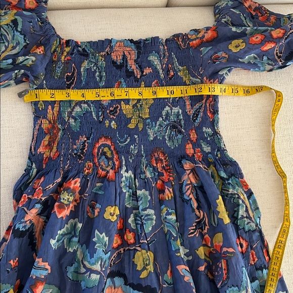 Velvet by Graham & Spencer Women's Ramira Dress, Blue/Orange, Size Small, NWT - Picture 8 of 8